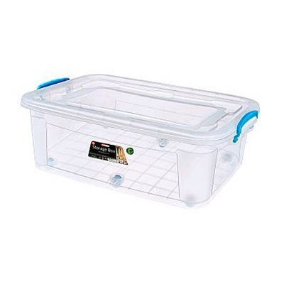 Контейнер 30л колёсах Storage Box 640х415х195 (6) ЭЛФ374