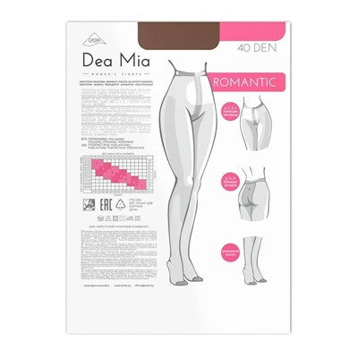 Колготки женские DEA MIA ROMANTIC 40