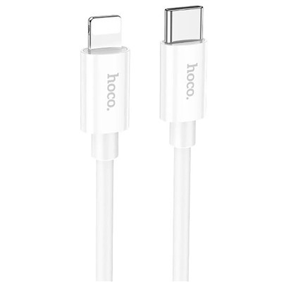 Кабель Type-C - Apple lightning Hoco X87 Magic PD 20W 100см 3A  (white)