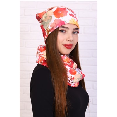 Женский комплект шапка и шарф 36124