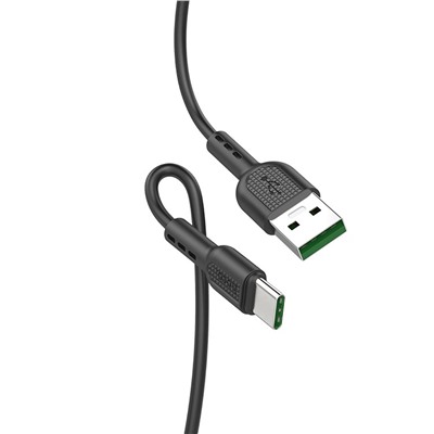 Кабель USB - Type-C Hoco X33 5A Surge  100см 5A  (black)