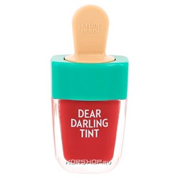 Увлажняющий гелевый тинт для губ Dear Darling Etude House RD307, Корея, 4,5 г Акция