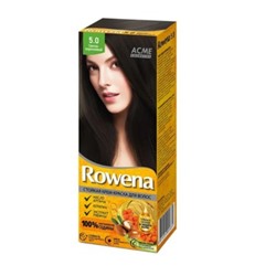 Стойкая крем-краска для волос "ROWENA", тон 5.0 Светло-коричневый