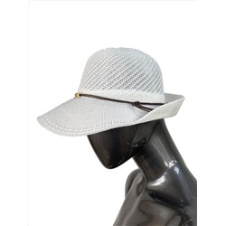Летняя женская шляпа, цвет белый