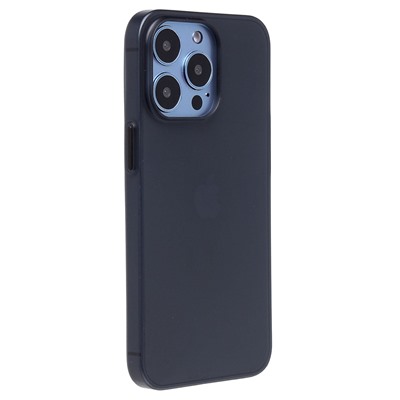 Чехол-накладка - PC091 для "Apple iPhone 13 Pro" (matte transparent/black) (232327)