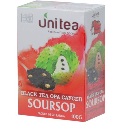 UNITEA. Soursop black 100 гр. карт.пачка