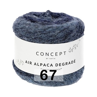 Пряжа Concept Air Alpaca Degrade