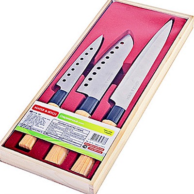 28116  Набор ножей 3 пр в упаковке МВ (х24)