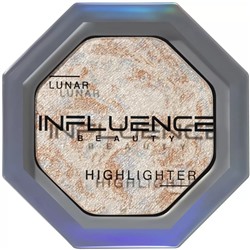 Хайлайтер Lunar с сияющими частицами, серебряный, 4,8 г