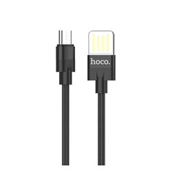 Кабель USB - micro USB Hoco U55 Outstanding  120см 2,4A  (black)