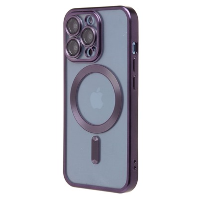 Чехол-накладка - SM027 SafeMag для "Apple iPhone 13 Pro" (dark violet)