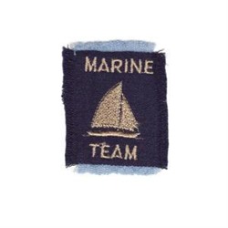 Термонаклейка "Marine Team" 52391 10шт 6х7,5см ПЗ