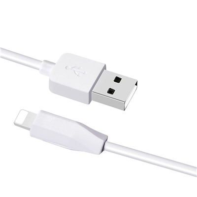 Кабель USB - Apple lightning Hoco X1 Rapid  100см 2,4A  (white)