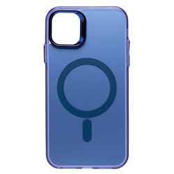 Чехол-накладка - SM025 SafeMag для "Apple iPhone 11" (blue) (232144)