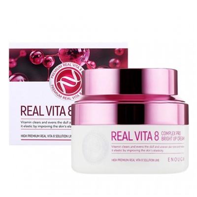 Крем для лица Enough Real Vita 8 Complex Pro Bright Up Cream