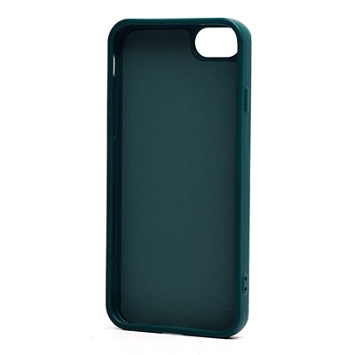 Чехол-накладка - SC335 для "Apple iPhone 7/8/SE 2022"  (собака) (dark green)