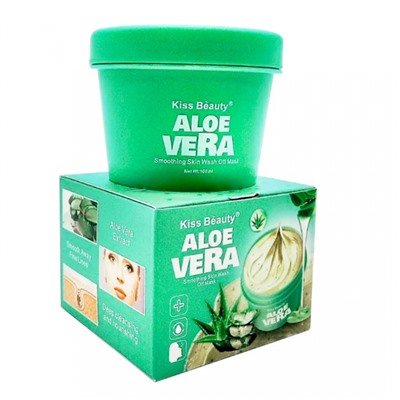 Смываемая маска для лица Kiss Beauty Aloe Vera