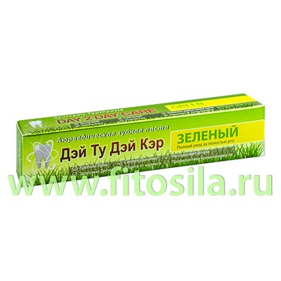 Зубная паста аюрведическая "Дэй Ту Дэй Кэр" Зеленая, 50 г