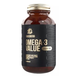 Биологически активная добавка к пище Omega 3 Value 30% 1000 мг, 120 капсул