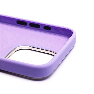 Чехол-накладка - SM023 SafeMag для "Apple iPhone 15 Pro Max" (light violet) (228911)