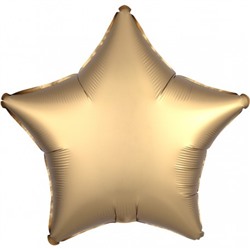 В0385-7 Шар звезда 46см золото