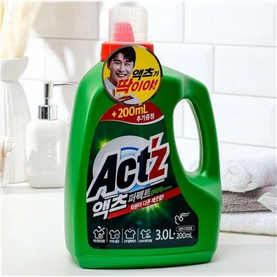 PIGEON Гель для стирки белья антибактериальный / Act'z Perfect Gel Anti Bacterial, 3200 мл