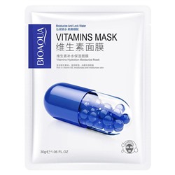 Маска для лица Bioaqua Vitamins Hydration Moisturize Mask мультивитаминная 30 g