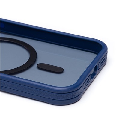 Чехол-накладка - SM026 SafeMag для "Apple iPhone 15 Pro" (dark blue) (232157)