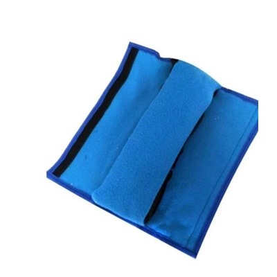 Подушка-накладка на ремень безопасности детская / Голубой