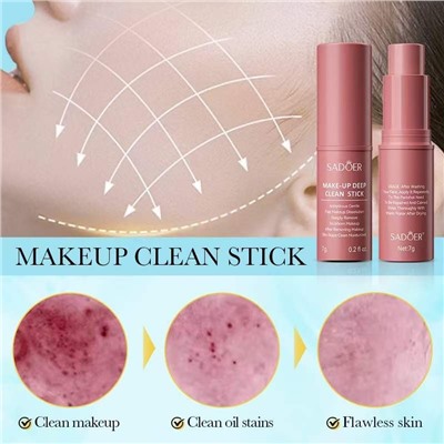 SADOER Стик для снятия макияжа и очищения пор Make-Up Deep Clean Stick, 20 гр.