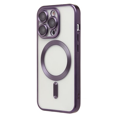 Чехол-накладка - SM027 SafeMag для "Apple iPhone 14 Pro" (dark violet)