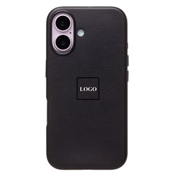 Чехол-накладка ORG SM002 экокожа SafeMag для "Apple iPhone 16" (black) (234497)