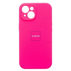 Чехол-накладка ORG Soft Touch с закрытой камерой для "Apple iPhone 15" (pink) (230161)