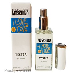 Тестер Moschino "Cheap and Chic I Love Love" for women 60ml ОАЭ