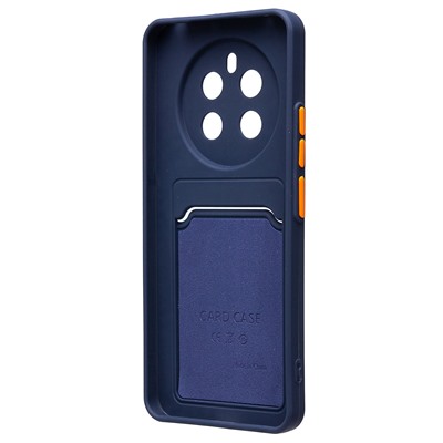 Чехол-накладка - SC337 с картхолдером для "Realme 12+ 5G" (dark blue) (229117)