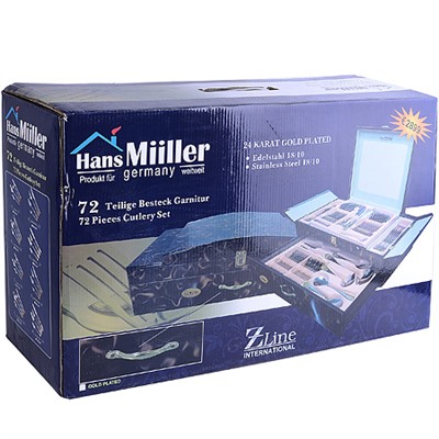 306-1 Столовый набор 72пр Haus Muller (х2)