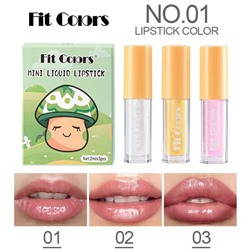 FIT COLORS Блеск бальзам для губ с эффектом увеличения объема губ Liquid Lipstick