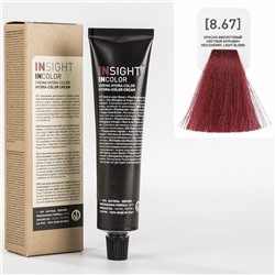 INSIGHT Краситель 8.67 красно-фиолетовый светлый блонд. RED CHERRY LIGHT BLOND 100 мл