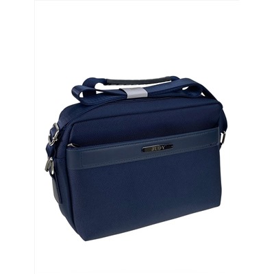 Мужская сумка из текстиля, цвет синий