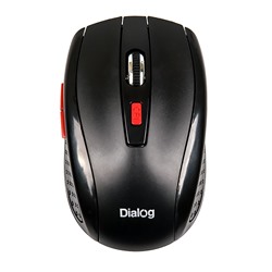 Мышь оптическая беспроводная Dialog Pointer MROP-01U (black)