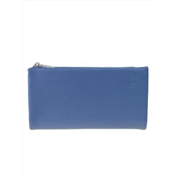 Женское портмоне из искусственной кожи, цвет синий