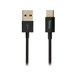 Кабель USB - micro USB Hoco X23 Skilled  100см 2,1A  (black)