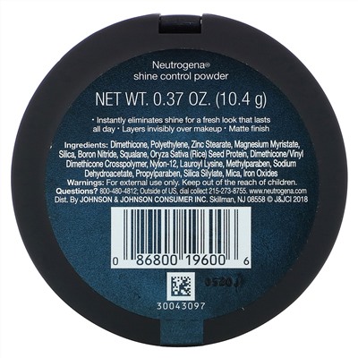 Neutrogena, Shine Control Powder, 0.37 oz (10.4 g)