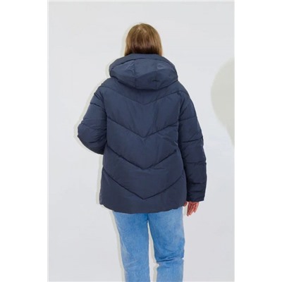 Куртка женская зимняя еврозима-зима 2876 серый