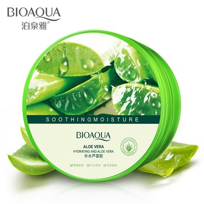 BIOAQUA SOOTHING GEL ALOE VERA Увлажняющий и успокаивающий гель с натуральным соком алоэ вера