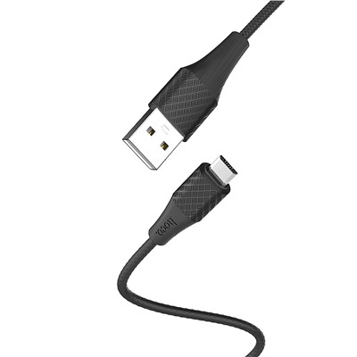 Кабель USB - micro USB Hoco X32 Excellent (повр. уп)  100см 2A  (black)