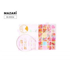 Набор бусин для творчества № 13, ПВХ-упаковка M-20054 Mazari