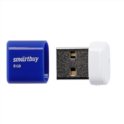 Флэш накопитель USB  8 Гб Smart Buy Lara (blue)