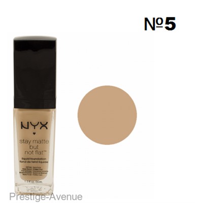 Тональный крем NYX Stay Matte But not Flat 30 мл (стекло)