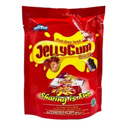 Желе жевательное конняку со вкусами виноград, клубника и личи Jellygum Red Donald Makmur, Индонезия, 230 г Акция